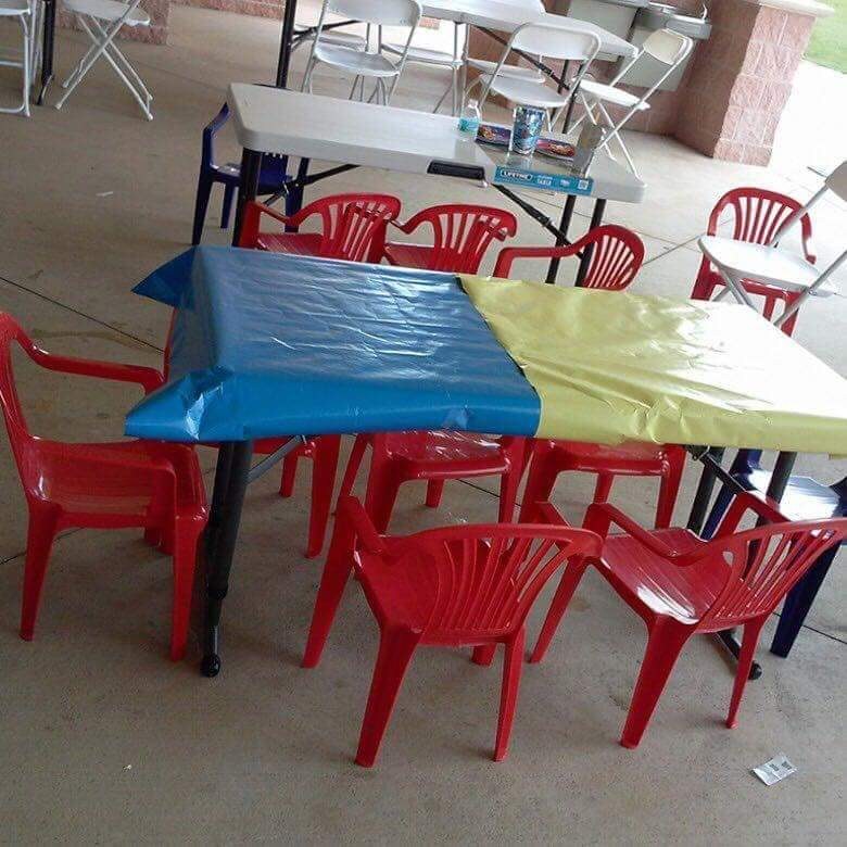 Kids Chairs (Red)